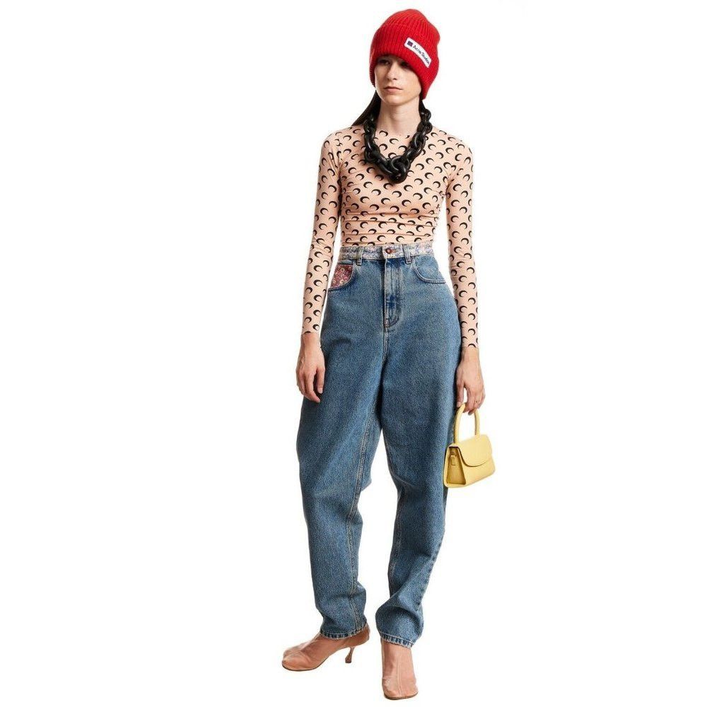 Philosophy di Lorenzo Serafini Philosophy Di Lorenzo Serafini Wildflower High-Waisted Jeans Size 25" / US 0 / IT 36 - 3 Thumbnail