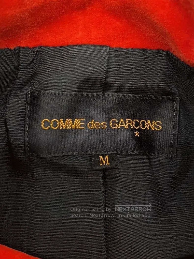 Comme des Garcons Comme Des Garcons Red Velvet Vest Size M / US 6-8 / IT 42-44 - 3 Thumbnail