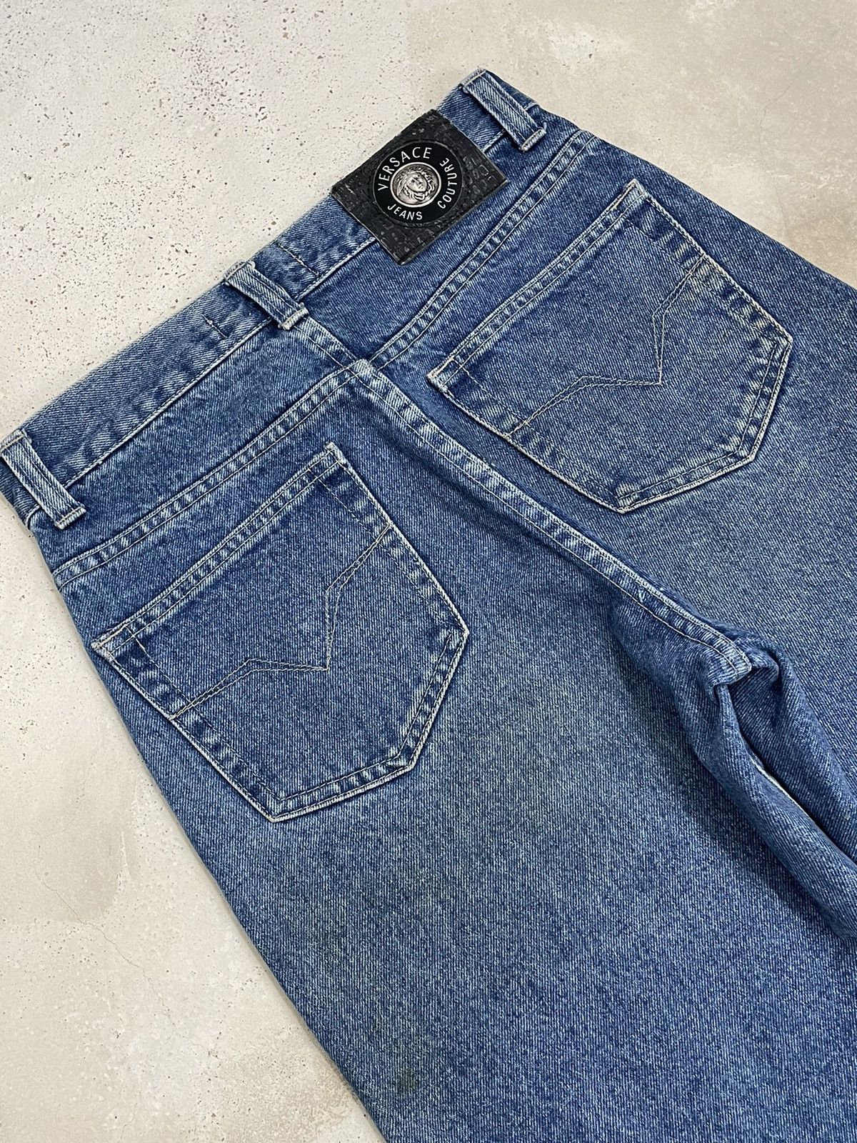 Versace Jeans Couture × Vintage Vintage Ittiere Versace Jeans Couture Luxury Denim Size US 28 / EU 44 - 16 Thumbnail