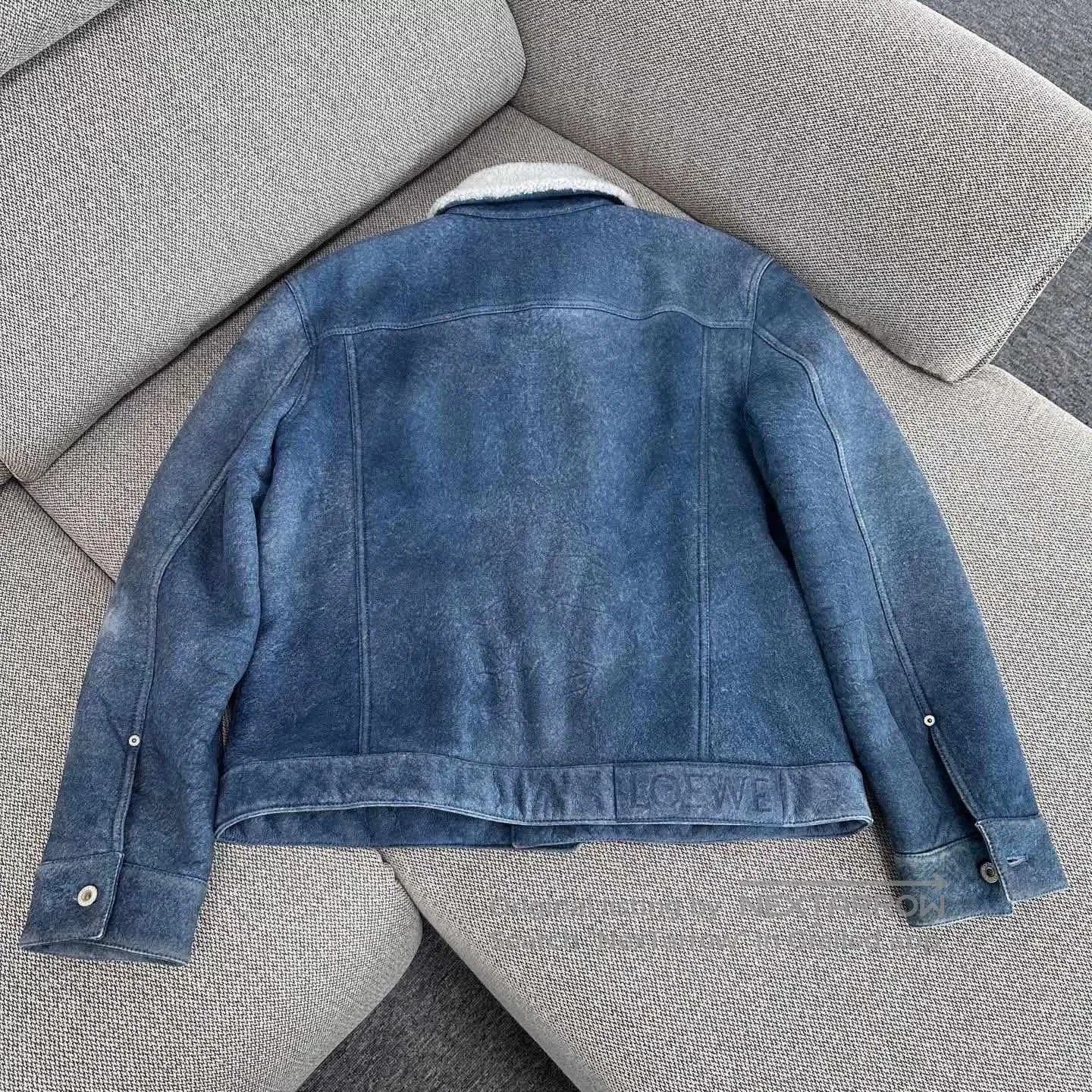 Loewe Loewe Blue Shearling Jacket 2024. Size US L / EU 52-54 / 3 - 2 Thumbnail