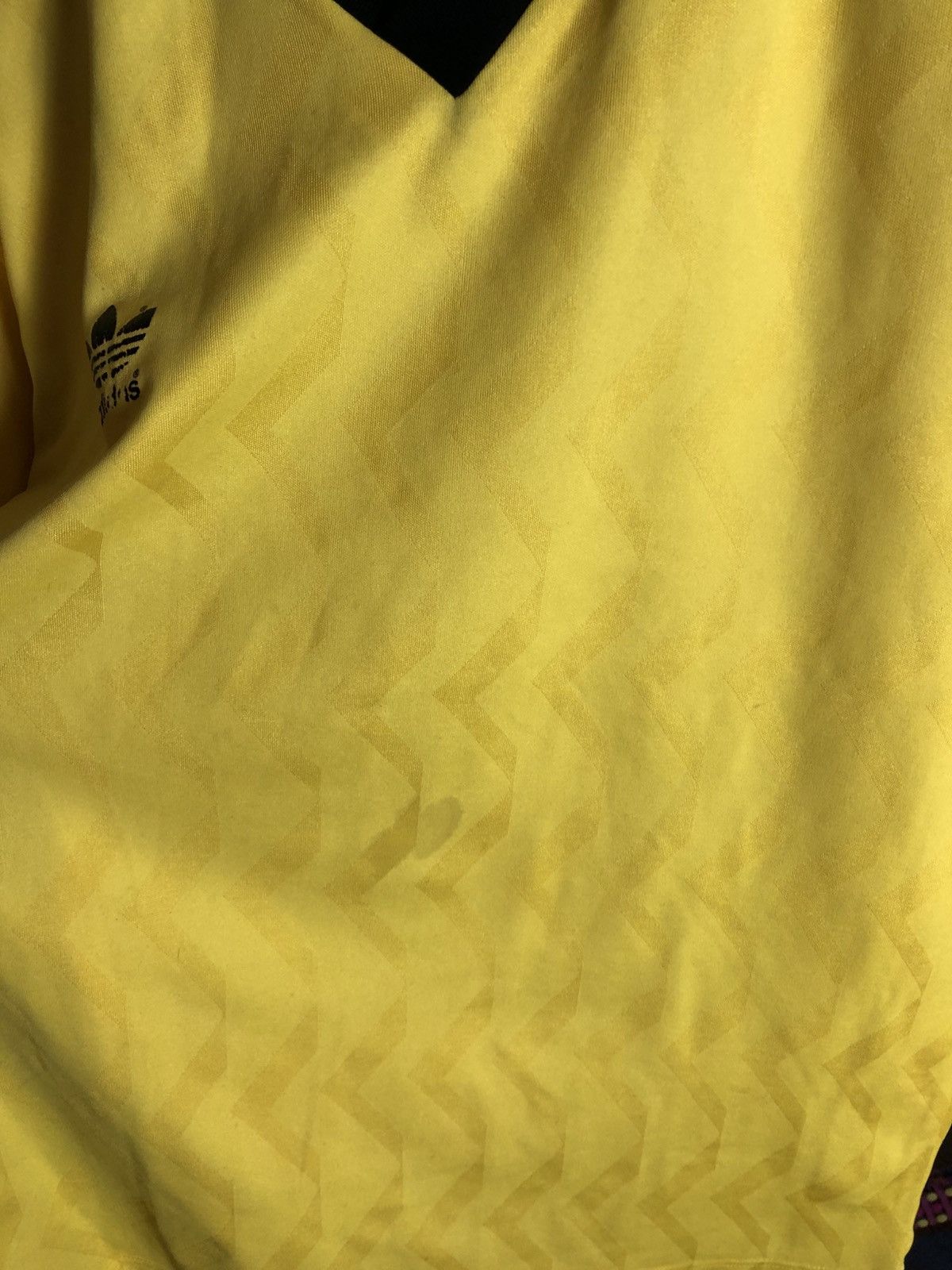 Vintage VERY RARE ADIDAS WEST IN GERMANY RETRO SOCCER JERSEY Y2K 90s Size US XL / EU 56 / 4 - 6 Thumbnail