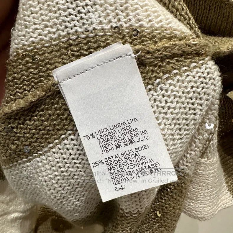 Brunello Cucinelli Brunello Cucinelli Striped with Sequins Size S / US 4 / IT 40 - 4 Thumbnail