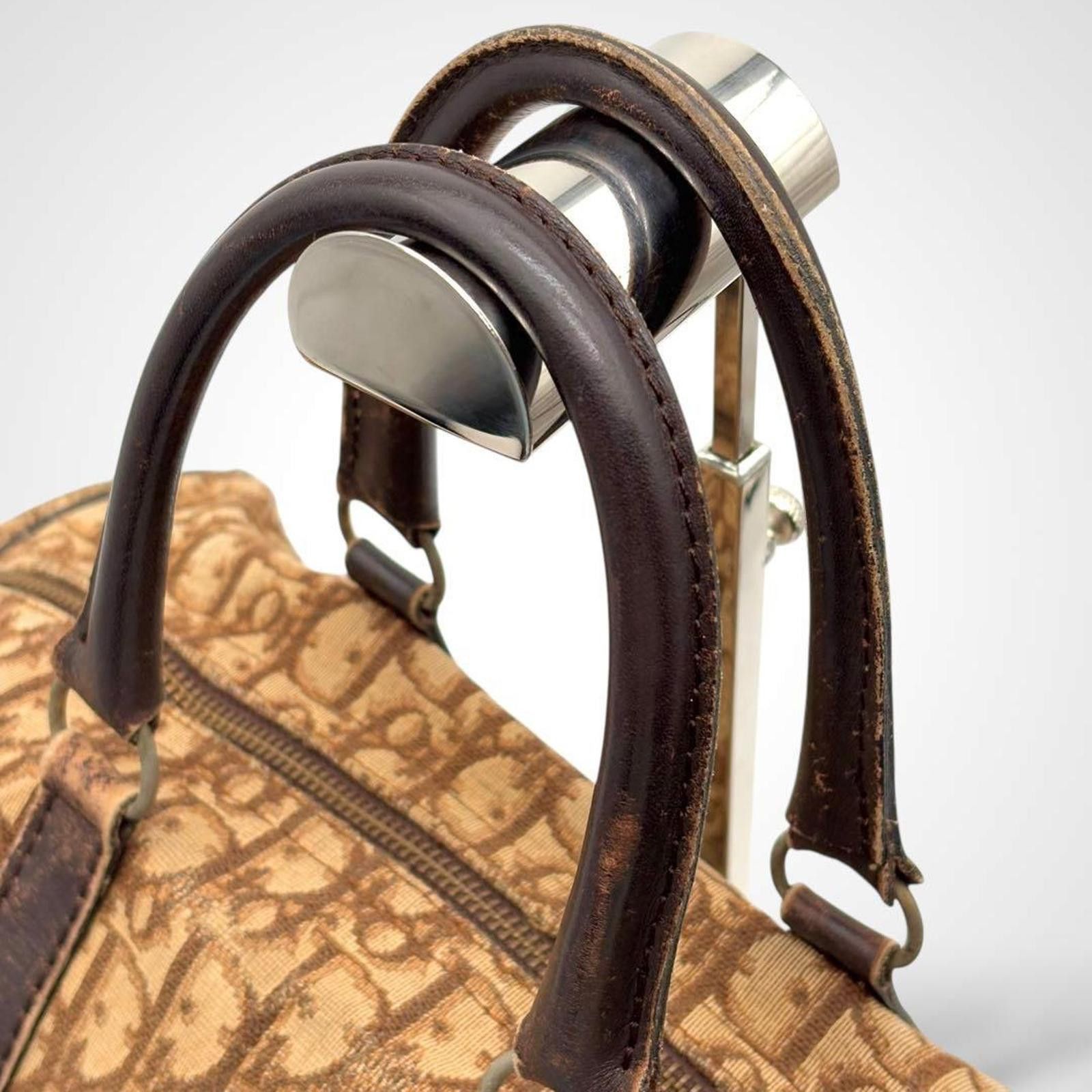 Dior Dior - Vintage Monogram Canvas Tote Bag Size ONE SIZE - 8 Thumbnail