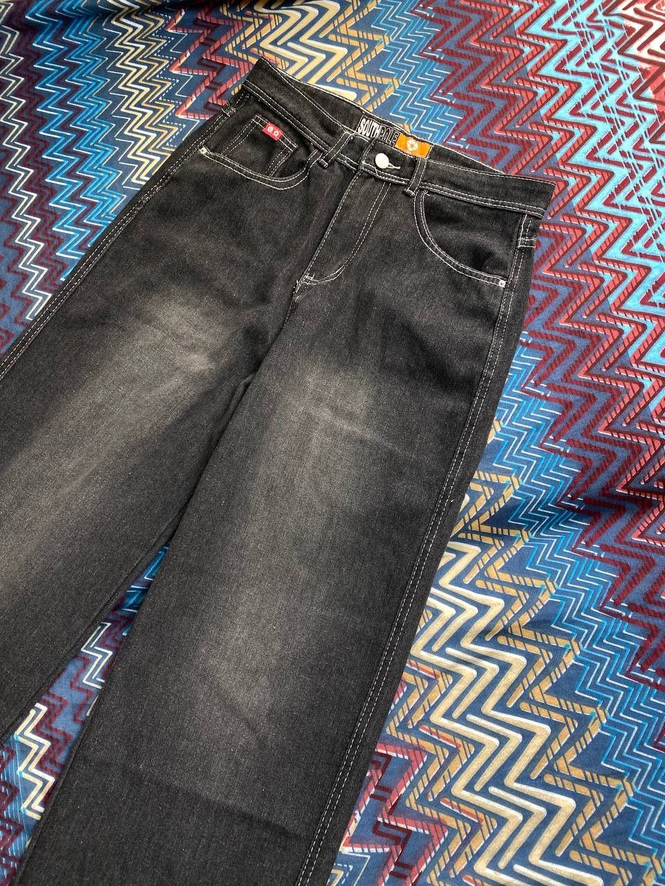 JNCO × Southpole Vintage Crown holder spell out baggy denim Size US 32 / EU 48 - 4 Thumbnail