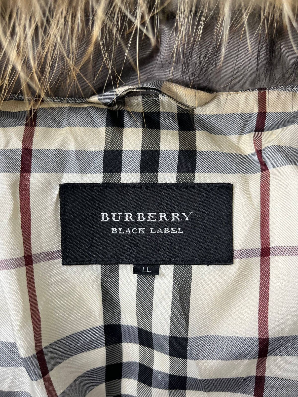 Burberry 00’ Japanese Burberry fur puffer jacket Size US L / EU 52-54 / 3 - 6 Thumbnail