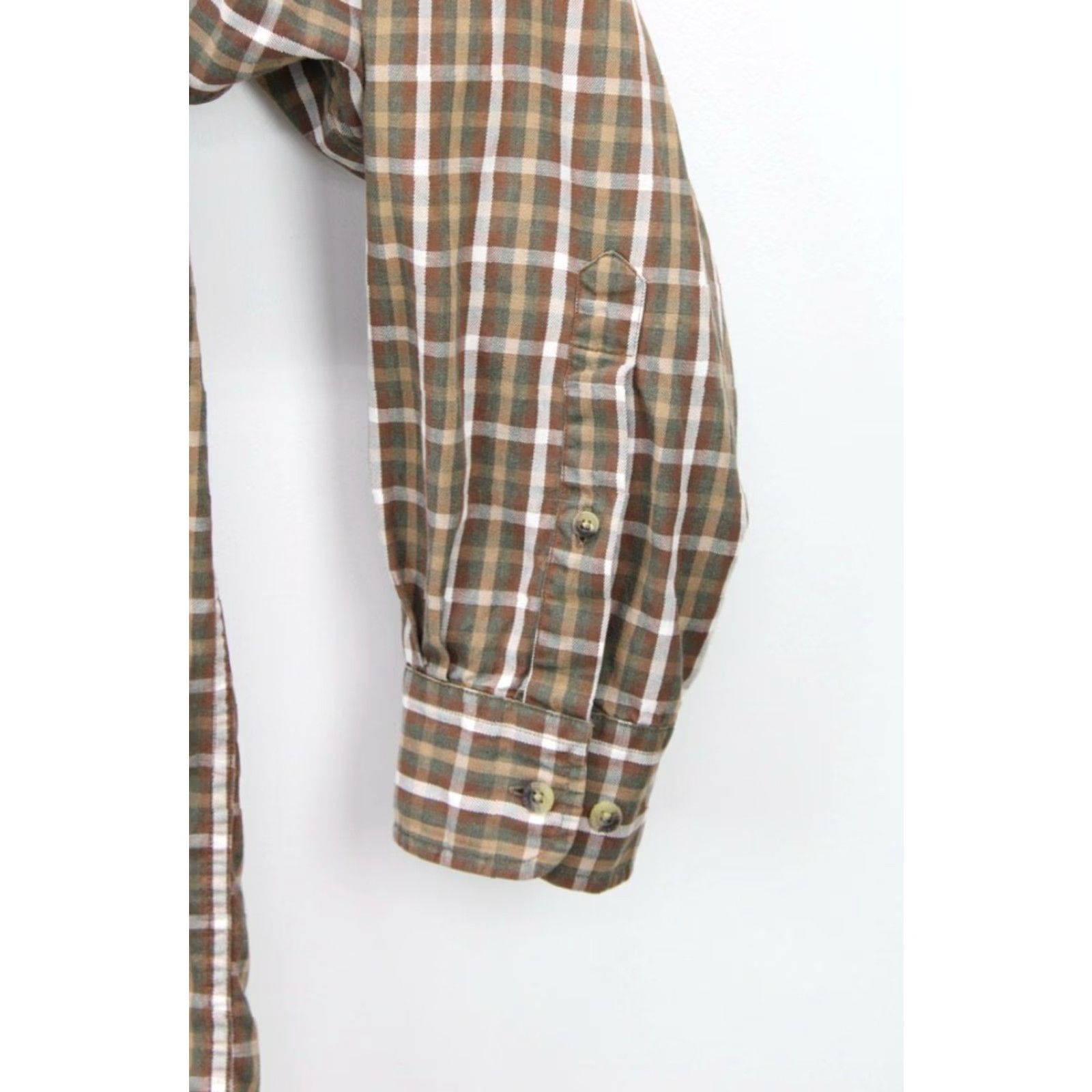 Pendleton Pendleton Shirt Mens Large Brown Checks Long Sleeve Button Down Cabincore Cotton Size US L / EU 52-54 / 3 - 3 Thumbnail