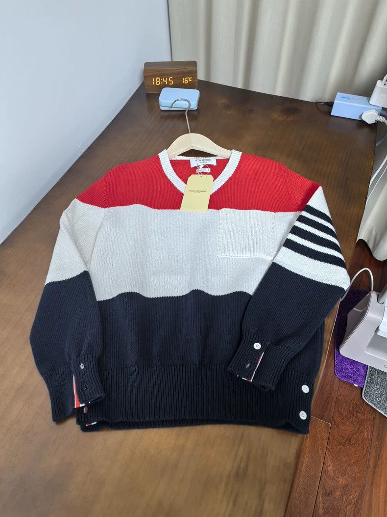 Thom Browne Thom Browne size38 woollen sweater Size XS / US 0-2 / IT 36-38 - 1 Thumbnail
