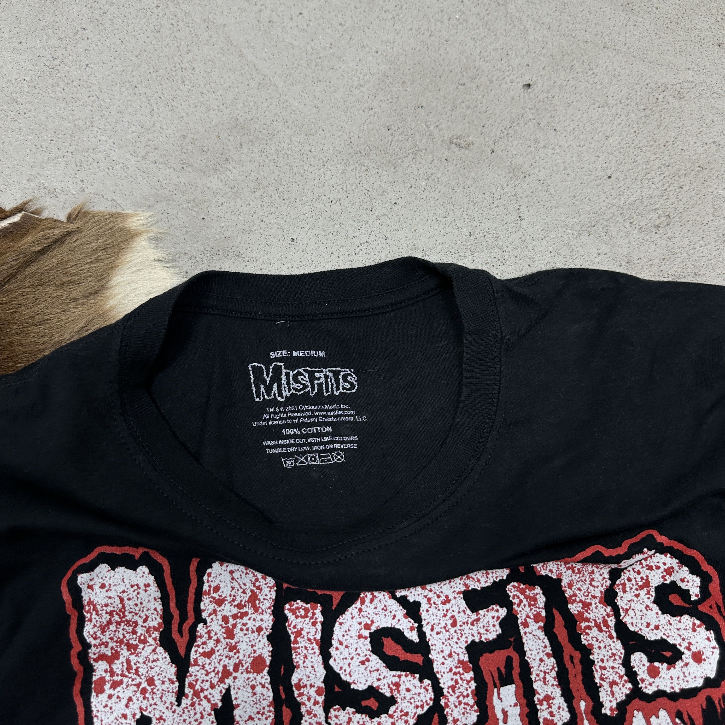 Misfits Vintage Avant Garde Opium Grunge Misfits T-shirt 00s Size US M / EU 48-50 / 2 - 4 Thumbnail