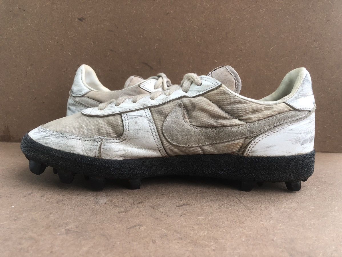 Nike × Vintage Vtg 1983 Nike White Leather Sneakers Size 9.5 Made In Korea Size US 9.5 / IT 39.5 - 8 Thumbnail