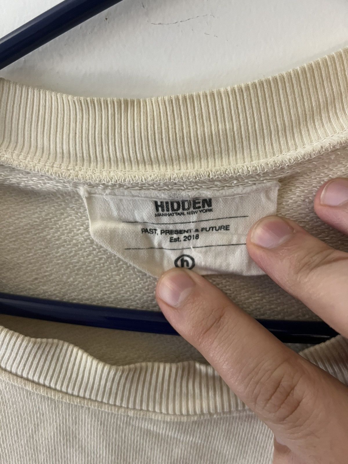 HIDDEN HIDDEN NY Rare Sweatshirt Size US XL / EU 56 / 4 - 3 Thumbnail