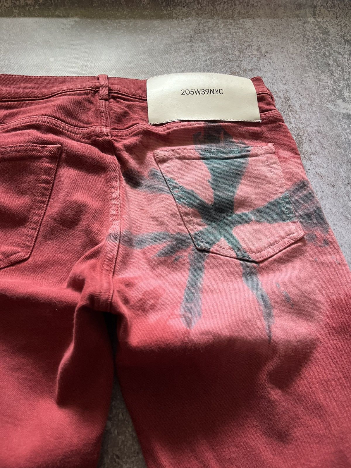 Calvin Klein 205W39NYC Calvin Klein 205W39NYC Tie Dye By Raf Simons crazy y2k jeans Size US 30 / EU 46 - 10 Thumbnail