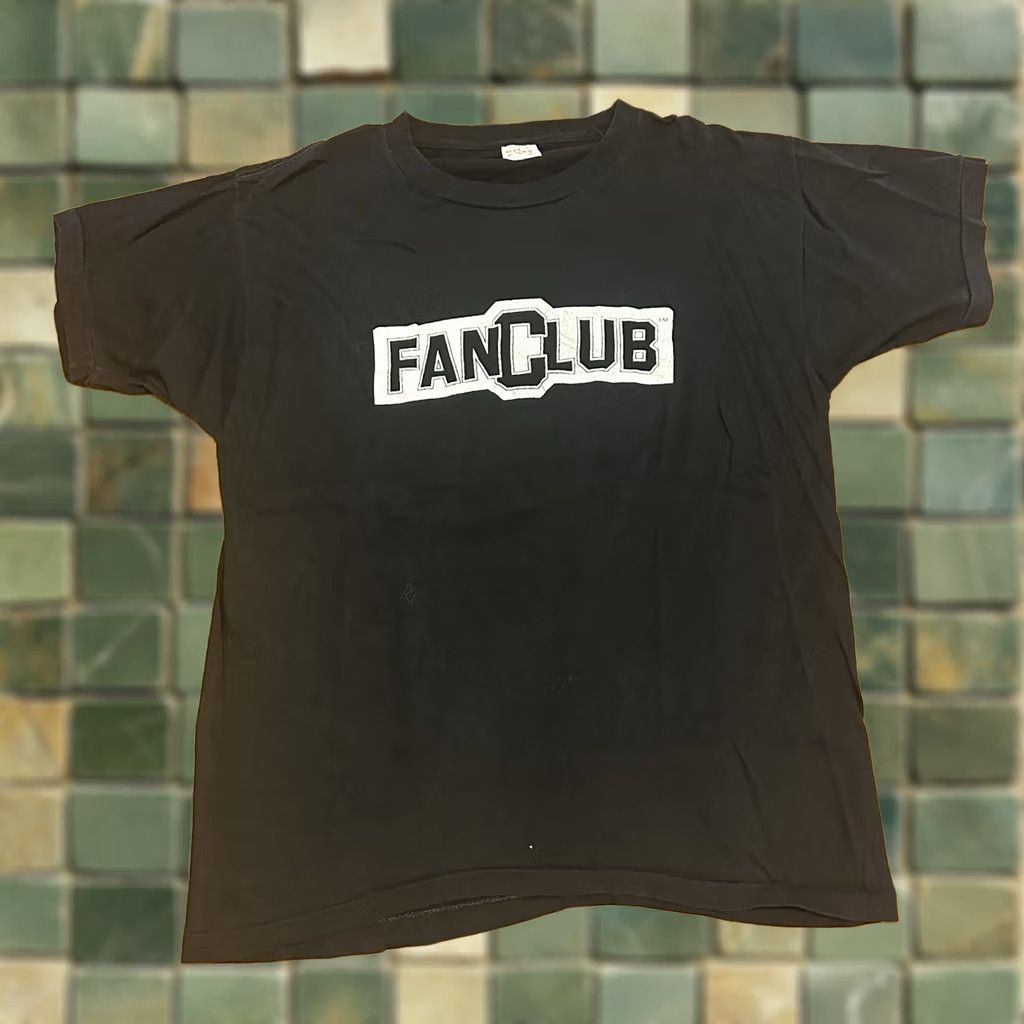Nike VINTAGE Nike T-Shirt Mens Medium Black Swoosh Fan Club Just Do It 80s Size US M / EU 48-50 / 2 - 1 Thumbnail