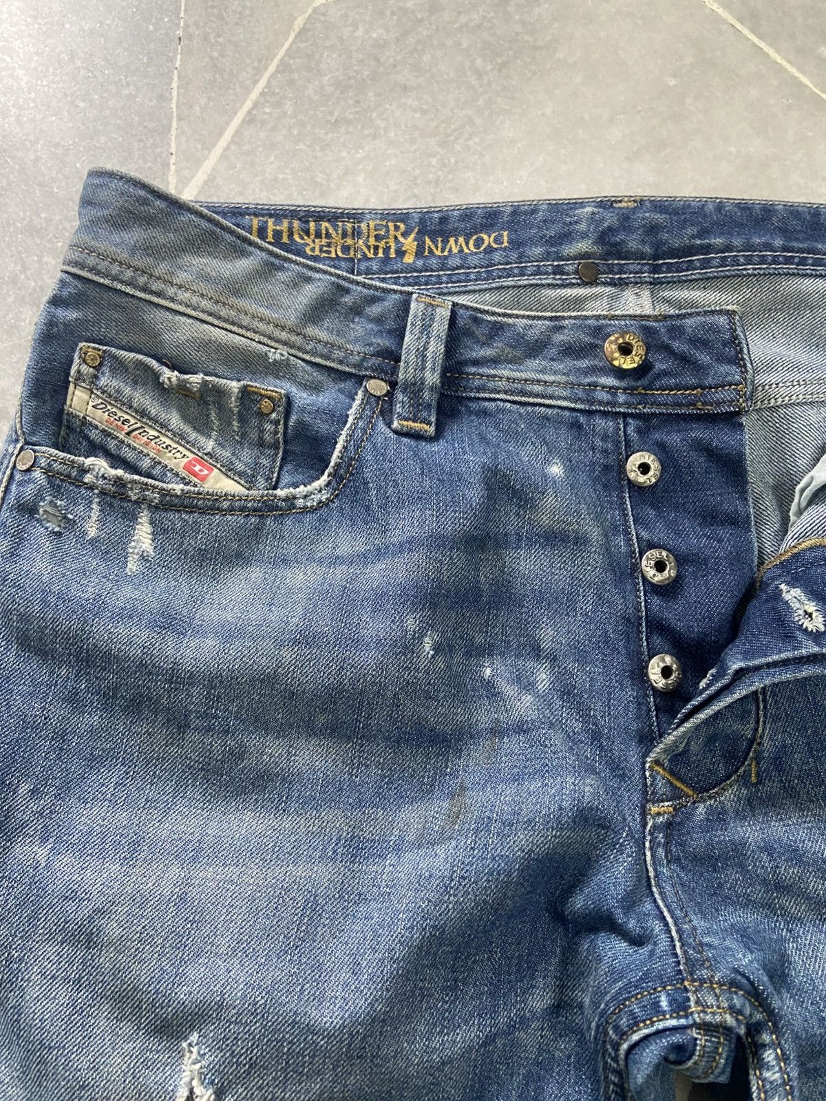 Diesel Diesel Straight-leg jeans Size US 33 - 3 Thumbnail