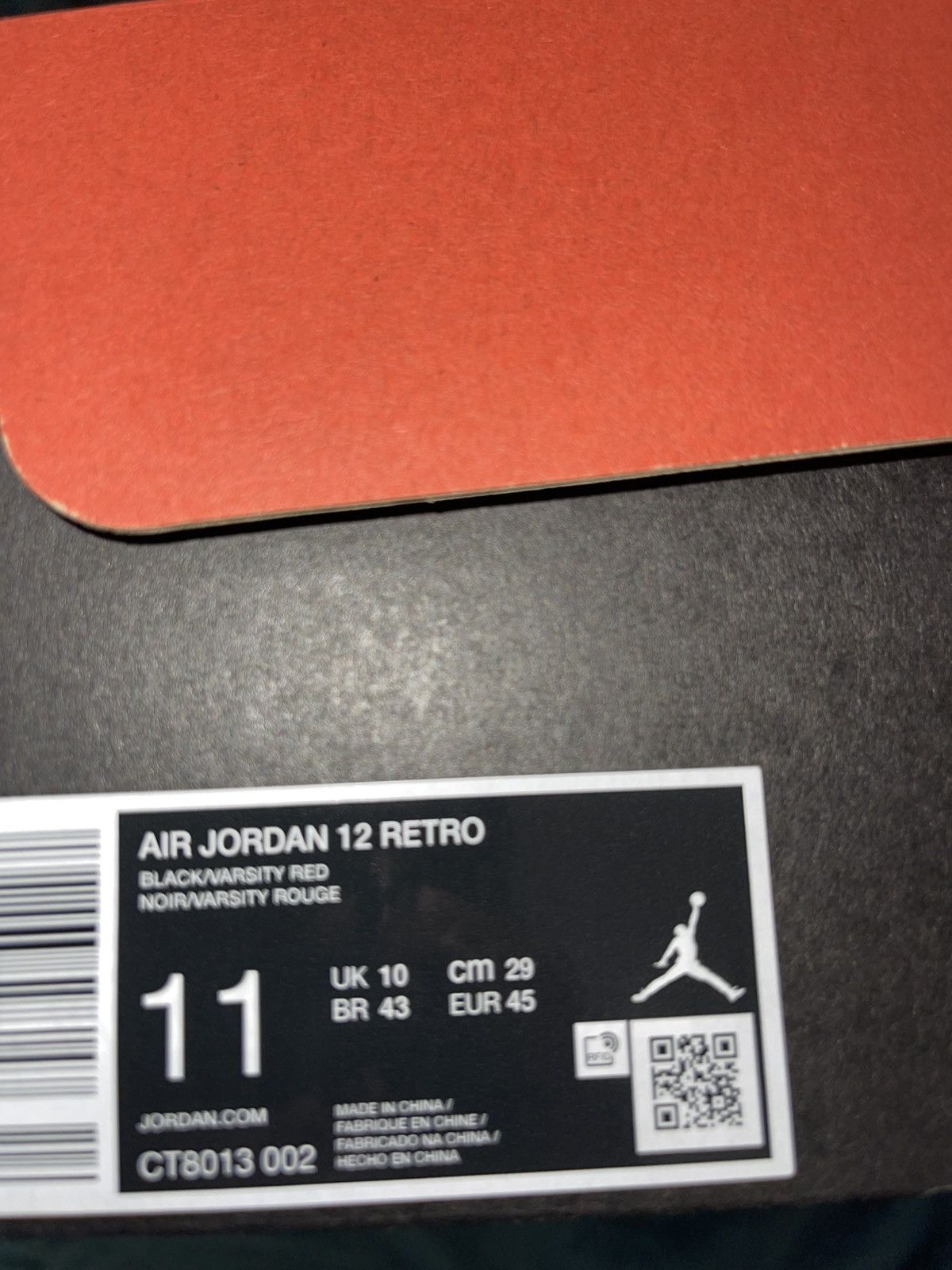 Jordan Brand Jordan 12 Retro ‘Flu Game’ 2025 Size US 11 / EU 44 - 7 Thumbnail
