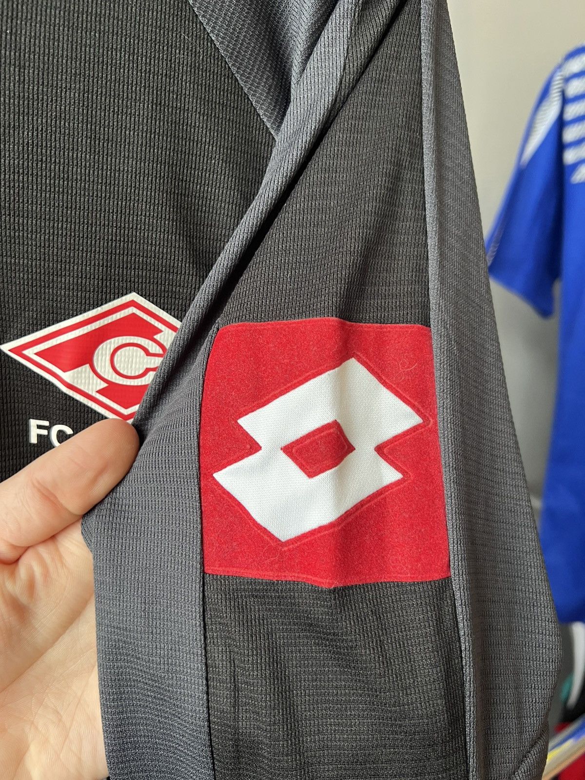 Lotto Sport 2006 FC Spartak Tyachiv Ukraine GK #1 Soccer Jersey match Size US XL / EU 56 / 4 - 10 Thumbnail