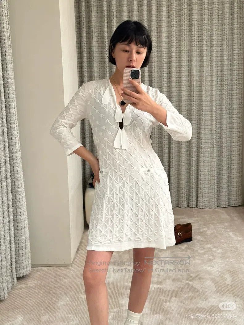 Chanel Chanel 24 Spring and Summer Preview Series White Diamond R Size XXS / US 00 / IT 34 - 6 Thumbnail