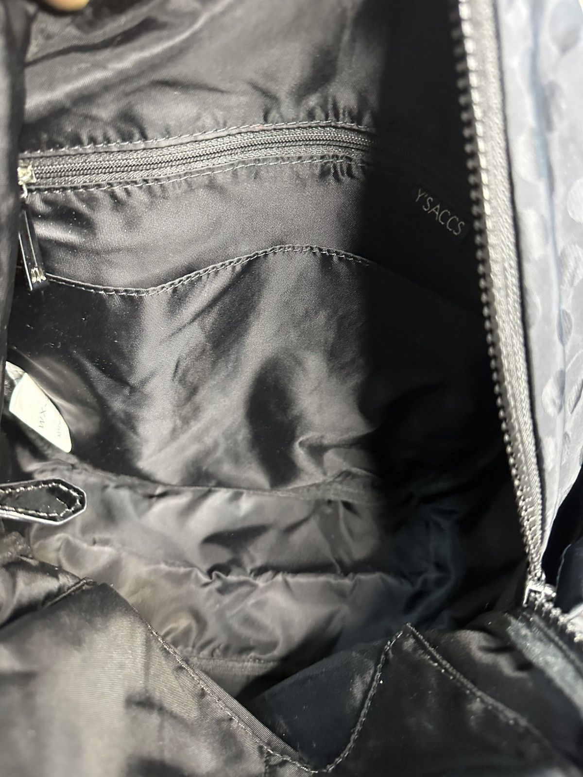 Designer × Japanese Brand × Yohji Yamamoto Y’saccs Yohji Yamamoto Mini Nylon Backpack Size ONE SIZE - 7 Thumbnail