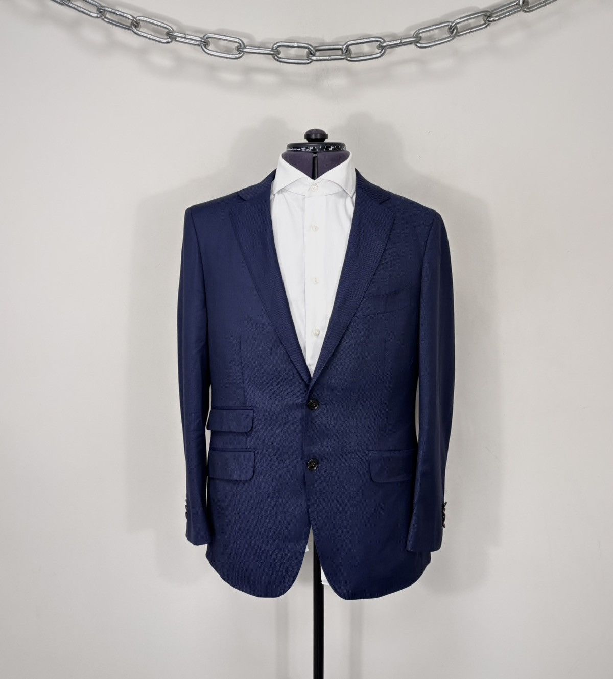Suitsupply Suitsupply Sienna Men’s Blue Wool Suit Jacket Sport Coat Size 40S - 1 Thumbnail