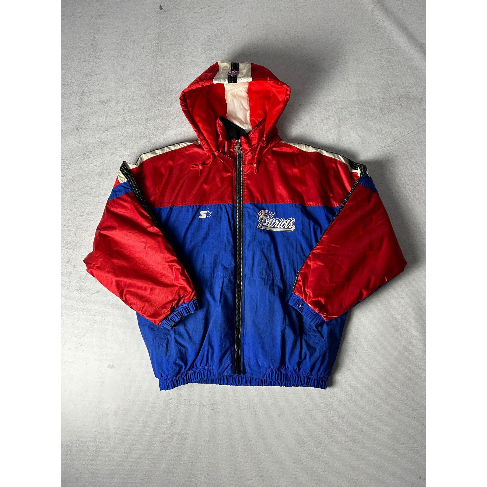 NFL Vintage NFL New England Patriots Insulated Jacket - Men's XL Size US XL / EU 56 / 4 - 1 Thumbnail