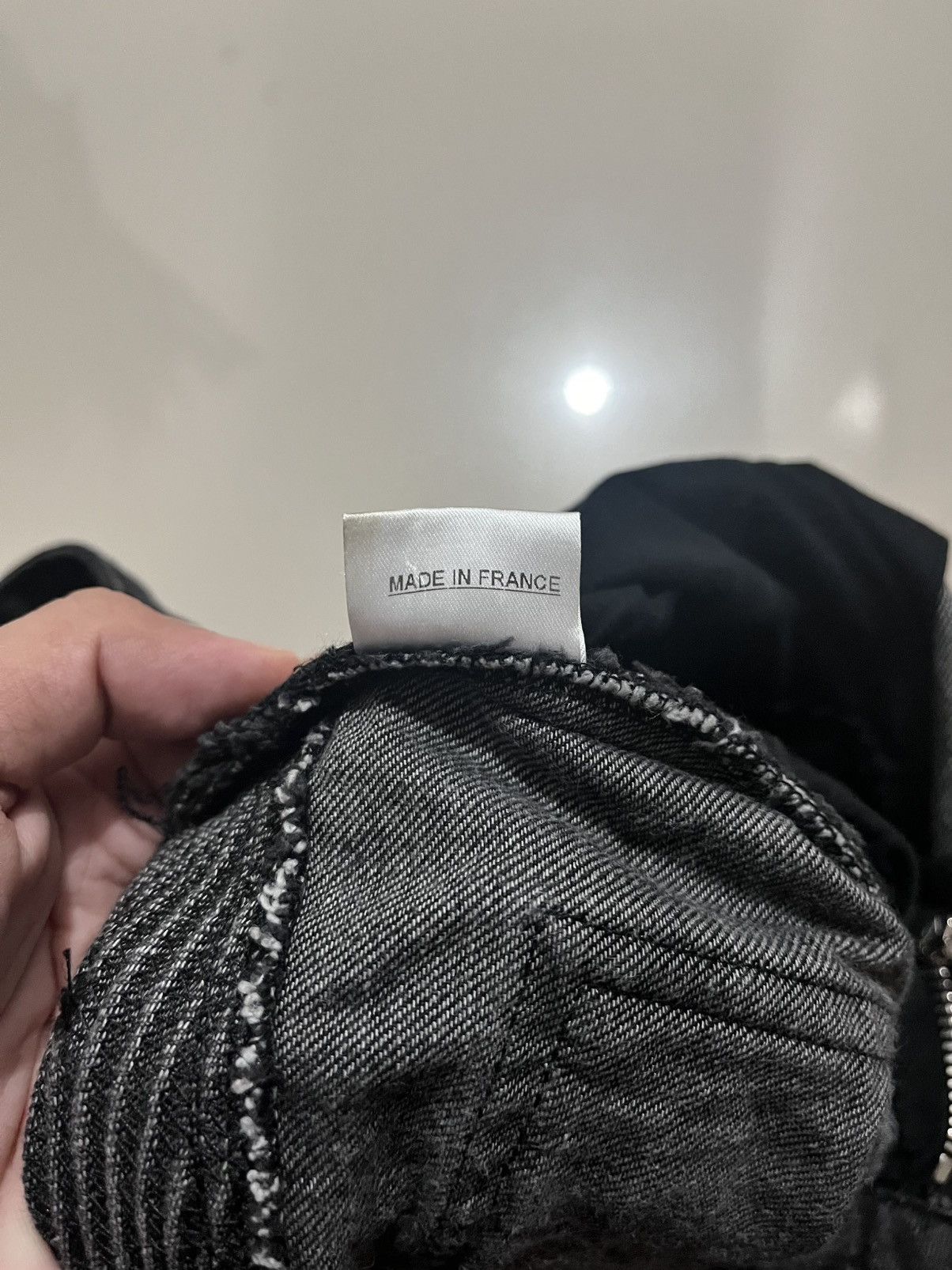 Balmain SS2011 BALMAIN BY DECARNIN SAFETY PIN ZIP BIKER JEANS Size US 30 / EU 46 - 9 Thumbnail