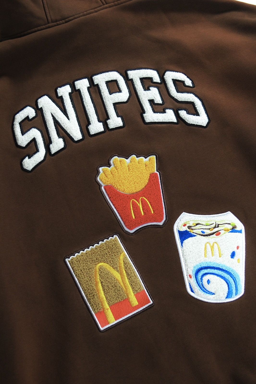 Snipes Snipes x McDonald's Patch Boxy Brown Hoodie Size US XL / EU 56 / 4 - 7 Thumbnail