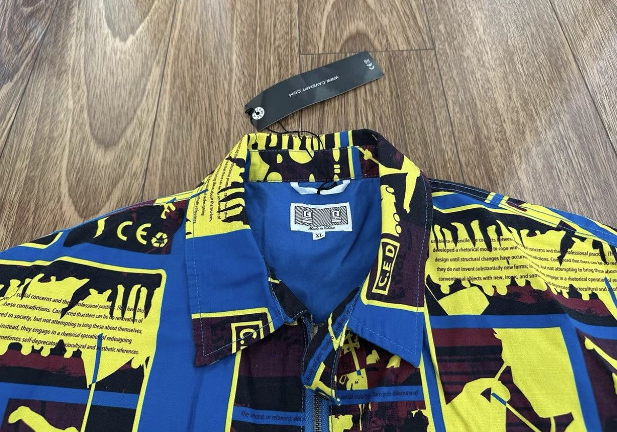 Cav Empt C.E CAVEMPT CARD 2 ZIP JACKET 18AW print zip jacket Size US XL / EU 56 / 4 - 3 Thumbnail