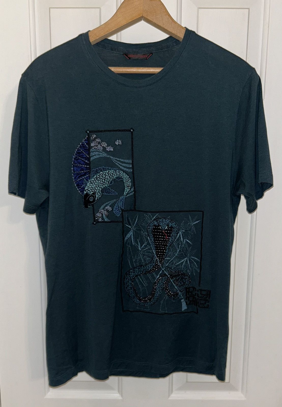 Roberto Cavalli × Vintage Vintage Fall 2006 Japanese Embroidered Appliqué T 46 Size US S / EU 44-46 / 1 - 4 Thumbnail