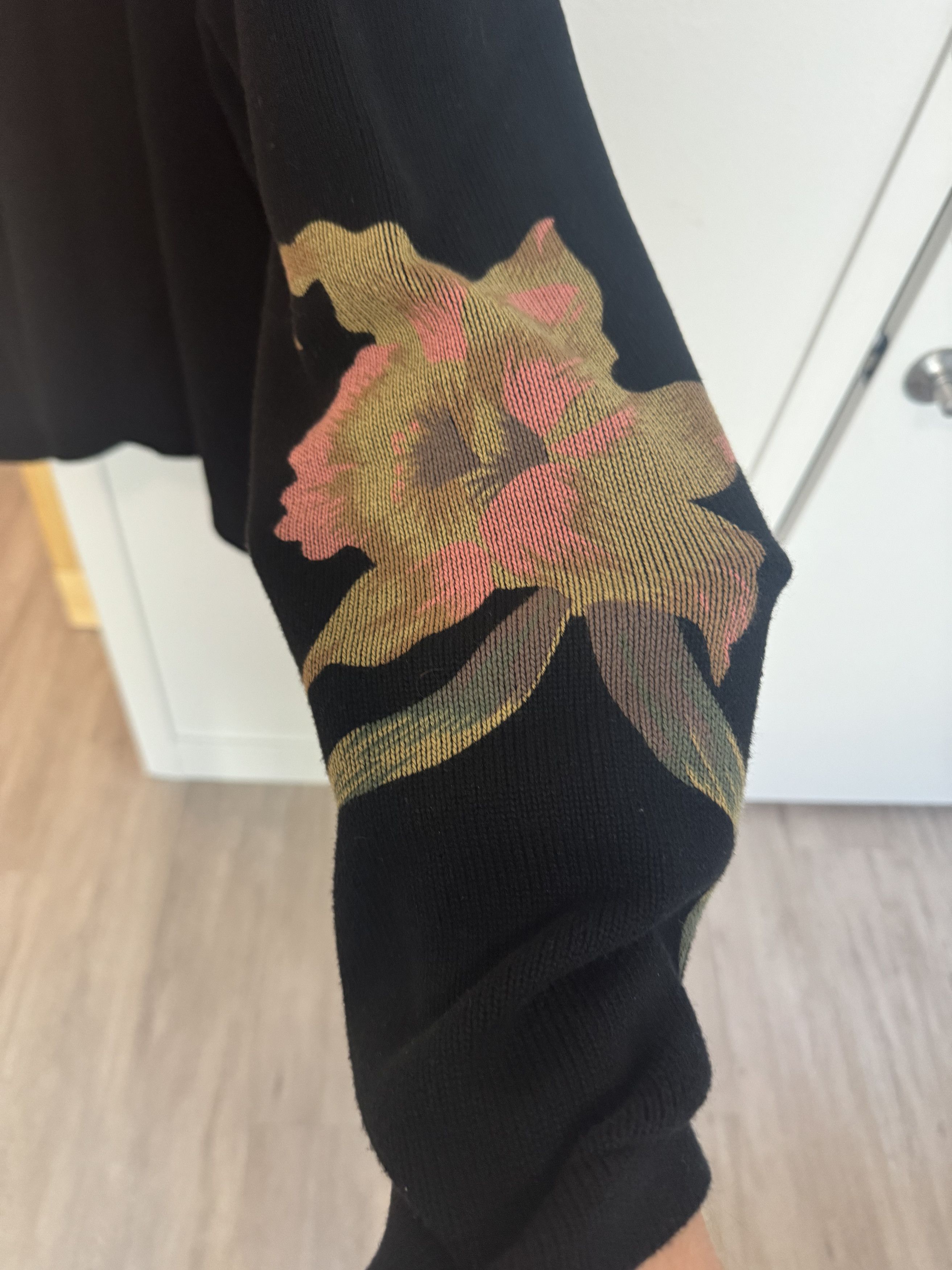 Stussy Stussy Orchid Sweater 'Black' | Rare Size US XL / EU 56 / 4 - 2 Thumbnail