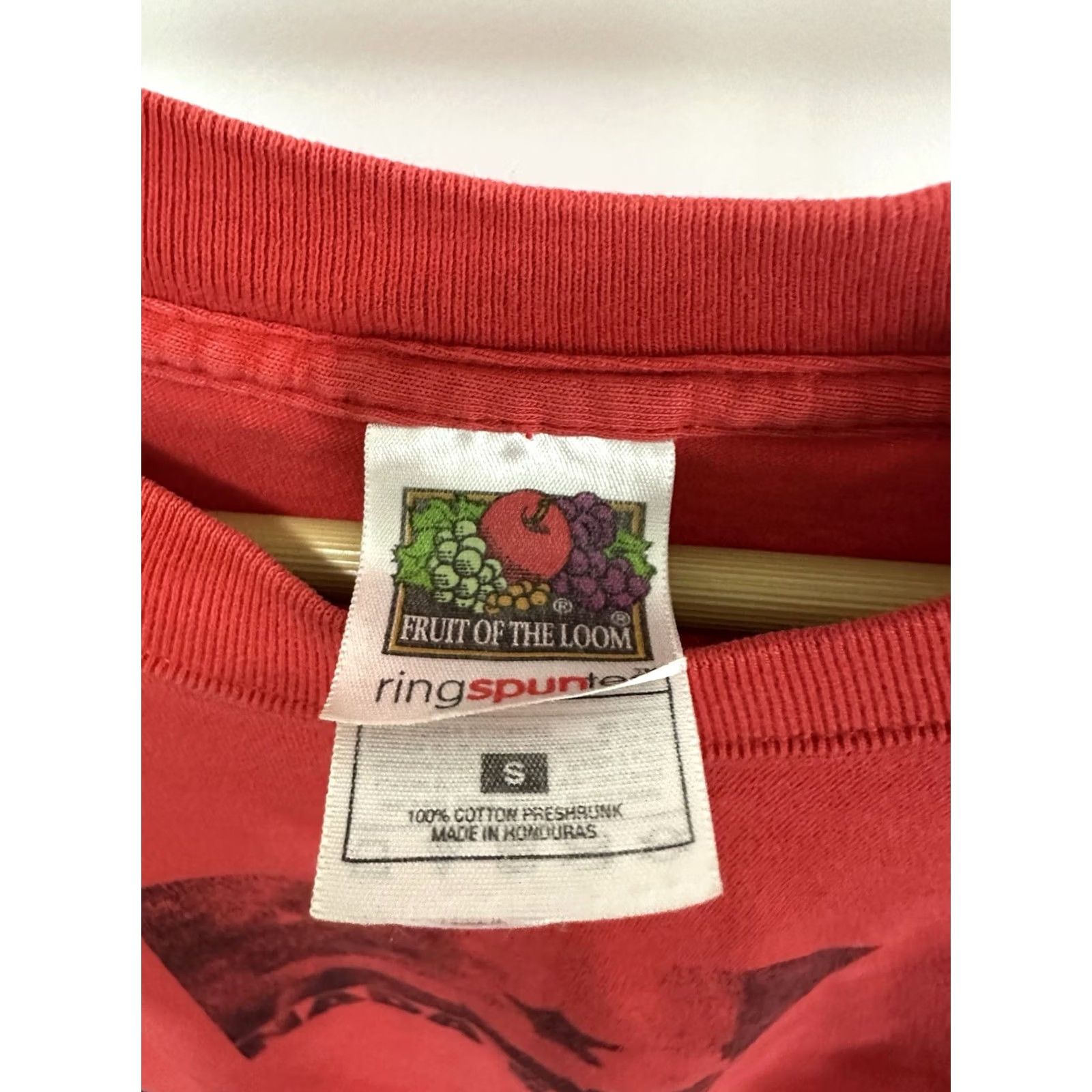 Fruit Of The Loom RARE VTG Nada Surf Indie Rock Band Myspace Era Concert Tour T-Shirt S Red Mens Short Sleeve Band Tour 2000s Size US S / EU 44-46 / 1 - 2 Thumbnail
