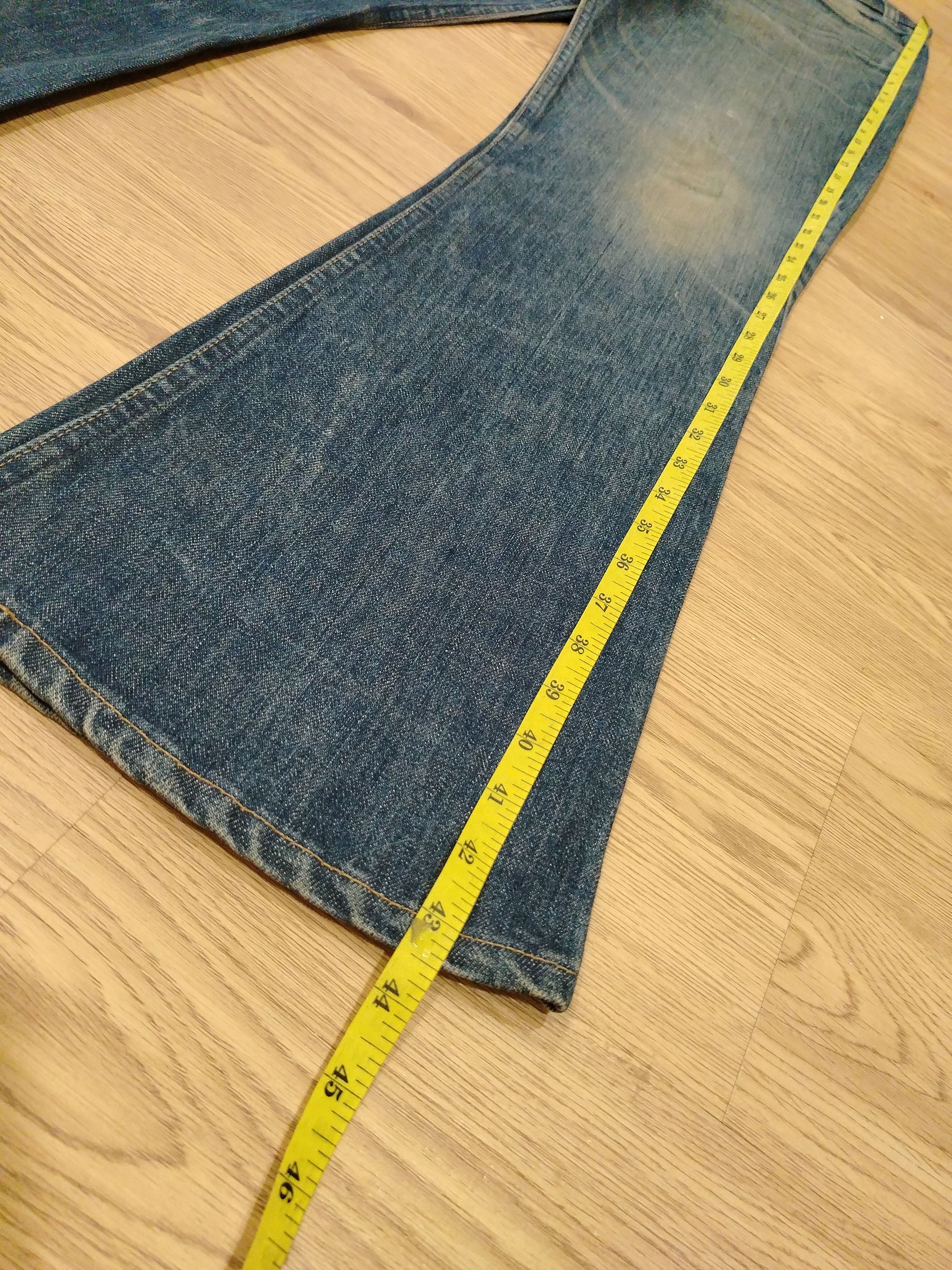 Levi's Levis 646 Bell Bottom Flare bootcut Orange Tab Jeans Size US 33 - 6 Thumbnail