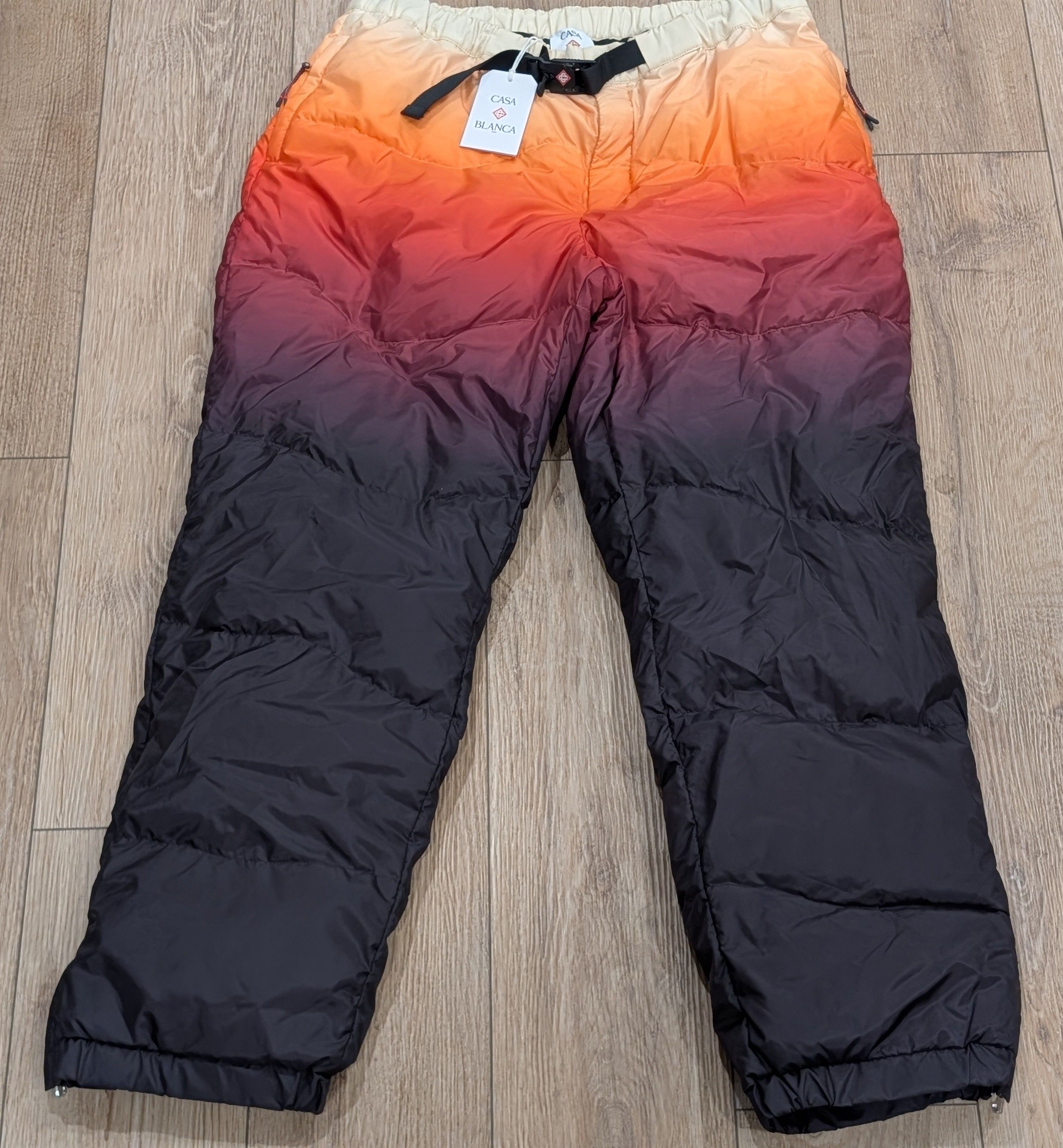 Casablanca Casablanca Gradient Padded Nylon Ski Pants Trousers 2XL Size US 38 / EU 54 - 1 Thumbnail