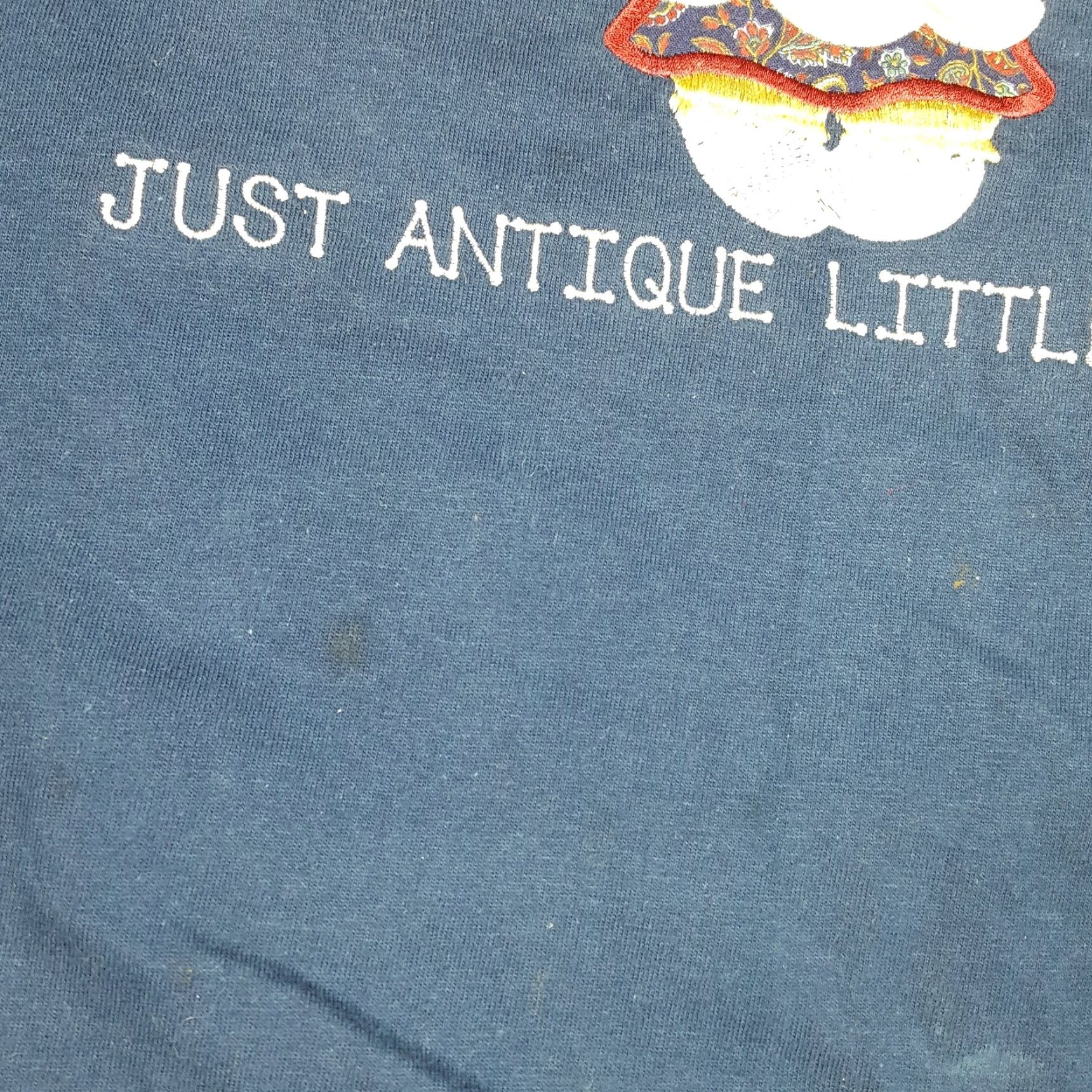Hanes VINTAGE Grandma Tee Navy Blue XL Hanes T-Shirt Men Embroidered 90s Retro Cute Crew Neck Short Sleeve Graphic Print Size US XL / EU 56 / 4 - 5 Thumbnail