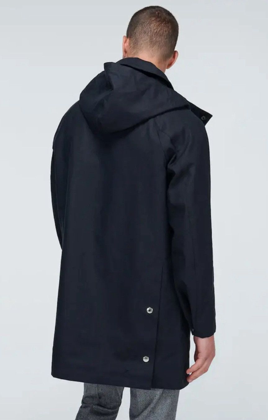 Mackintosh dark navy detachable hood raincoat Size US M / EU 48-50 / 2 - 3 Thumbnail