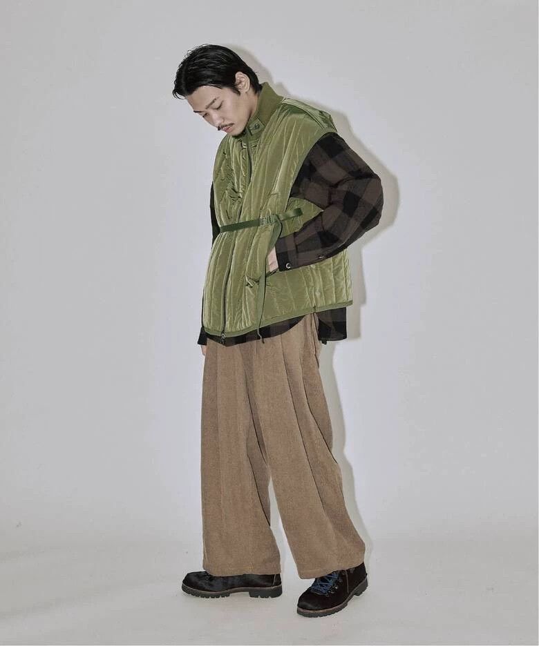 J.S. Homestead j.s homestead 3M Filled Oversized Vest Military Green Size F Size US S / EU 44-46 / 1 - 2 Thumbnail