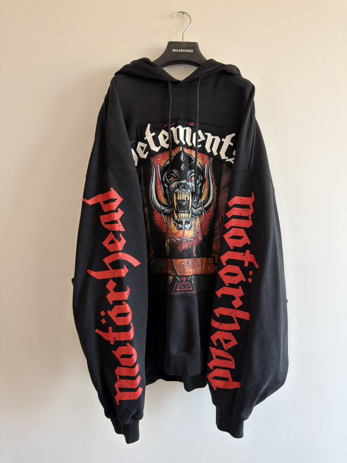 Vetements Vetements world is yours motor head hoodie | Grailed