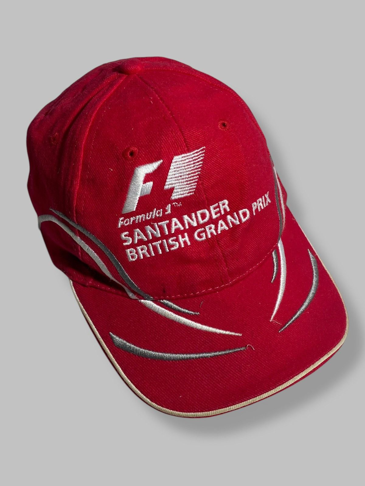 Vintage Vintage 00s F1 Santander Grand Prix Cap Hat Streetwear Style Size ONE SIZE - 3 Thumbnail