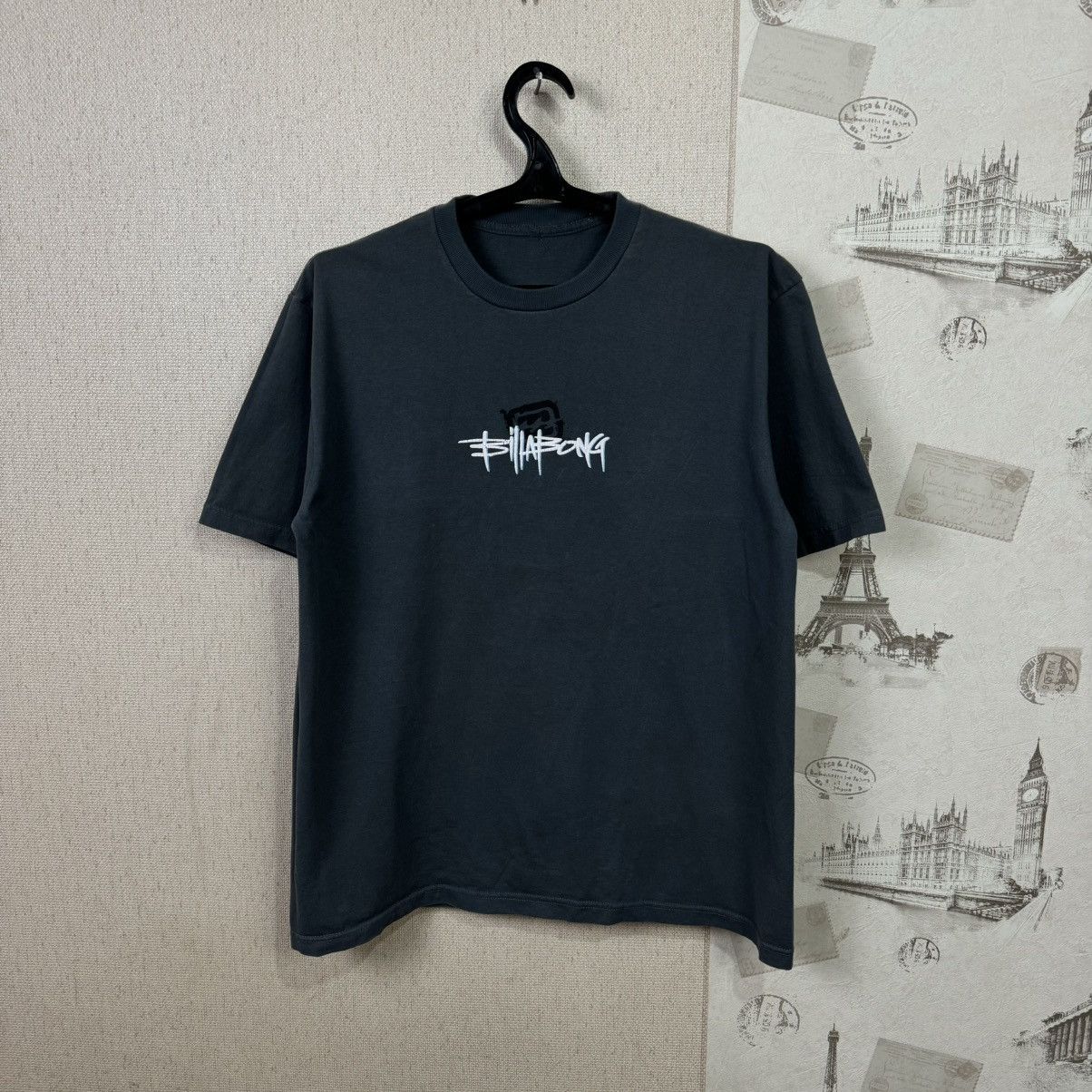 Billabong × Vintage Vintage 90’s Billabong Australia Surfboards Grey T shirt L Size US L / EU 52-54 / 3 - 4 Thumbnail