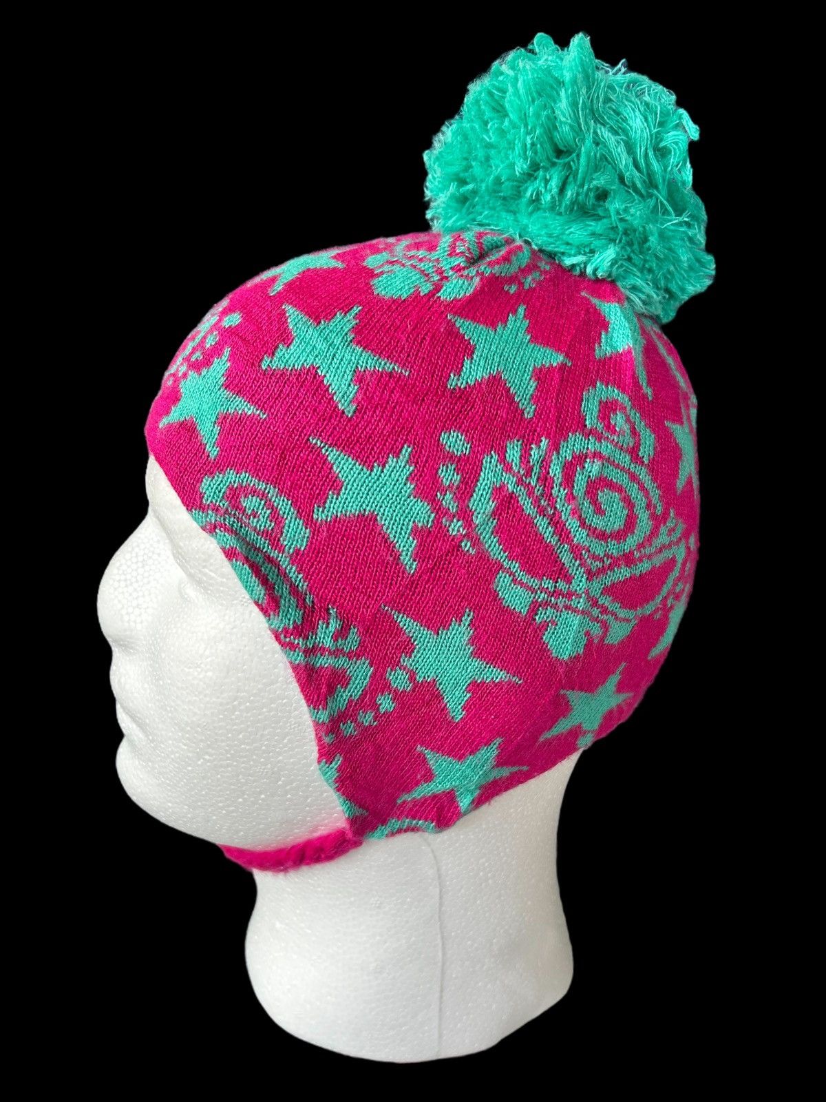 Hysteric Glamour × Japanese Brand Hysteric Glamour Earflat Kid Beanie Hat ☠️🎌 Size ONE SIZE - 2 Thumbnail