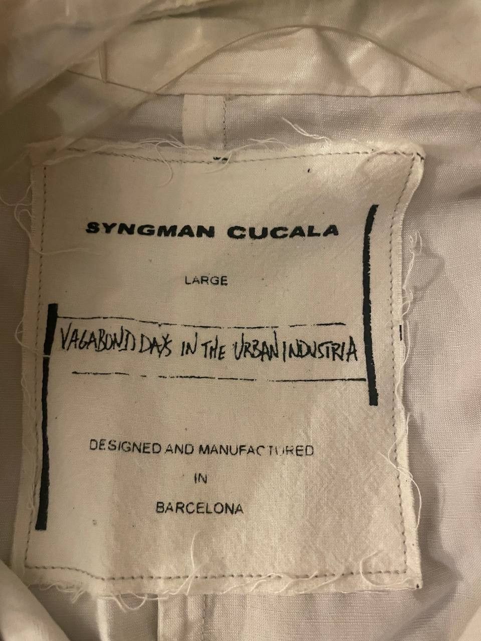 SYNGMAN CUCALA SYNGMAN CUCALA White Designer Shirt Size US L / EU 52-54 / 3 - 2 Thumbnail