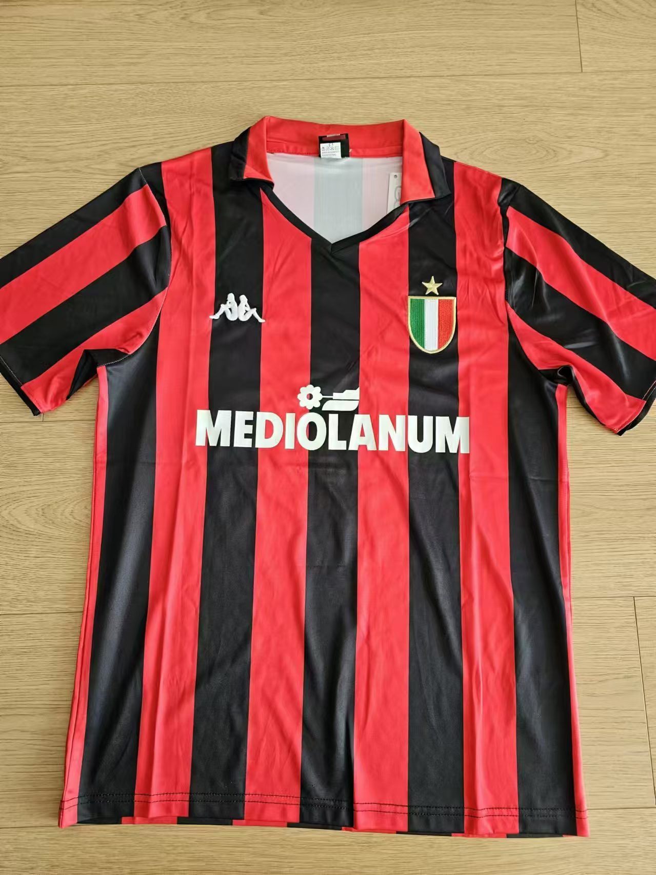 Other 1988 1989 AC Milan #10 Ruud Gullit Jersey Size US M / EU 48-50 / 2 - 2 Thumbnail