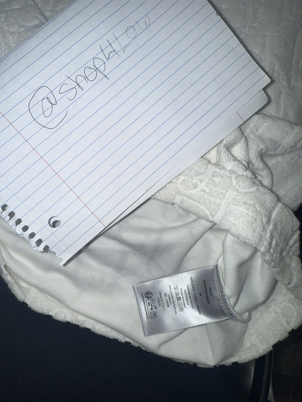 Dior Dior Towel Shirt Size US M / EU 48-50 / 2 - 3 Thumbnail