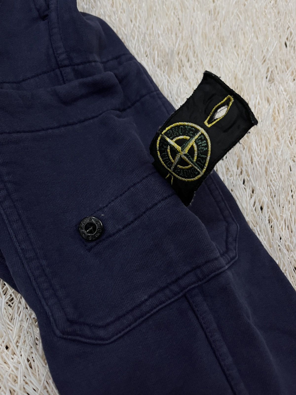 Stone Island Stone Island Junior Nylon Panel Tracksuit Sweatshirt Pants Size US XXS / EU 40 - 13 Thumbnail