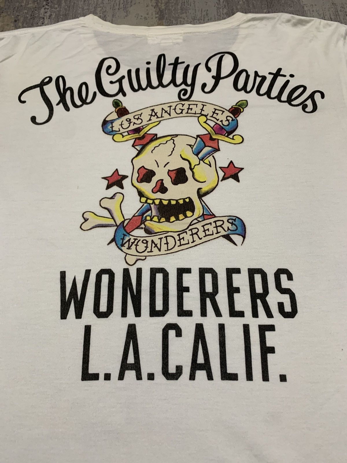 Wacko Maria wacko maria guilty parties skull tattoo design t-shirt Size US M / EU 48-50 / 2 - 2 Thumbnail