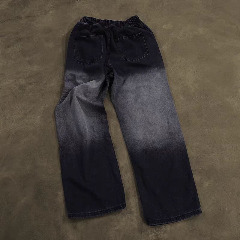 Japanese Brand × Vintage Street Vintage Gradient Loose Casual Jeans Size 32 Size US 32 / EU 48 - 4 Thumbnail
