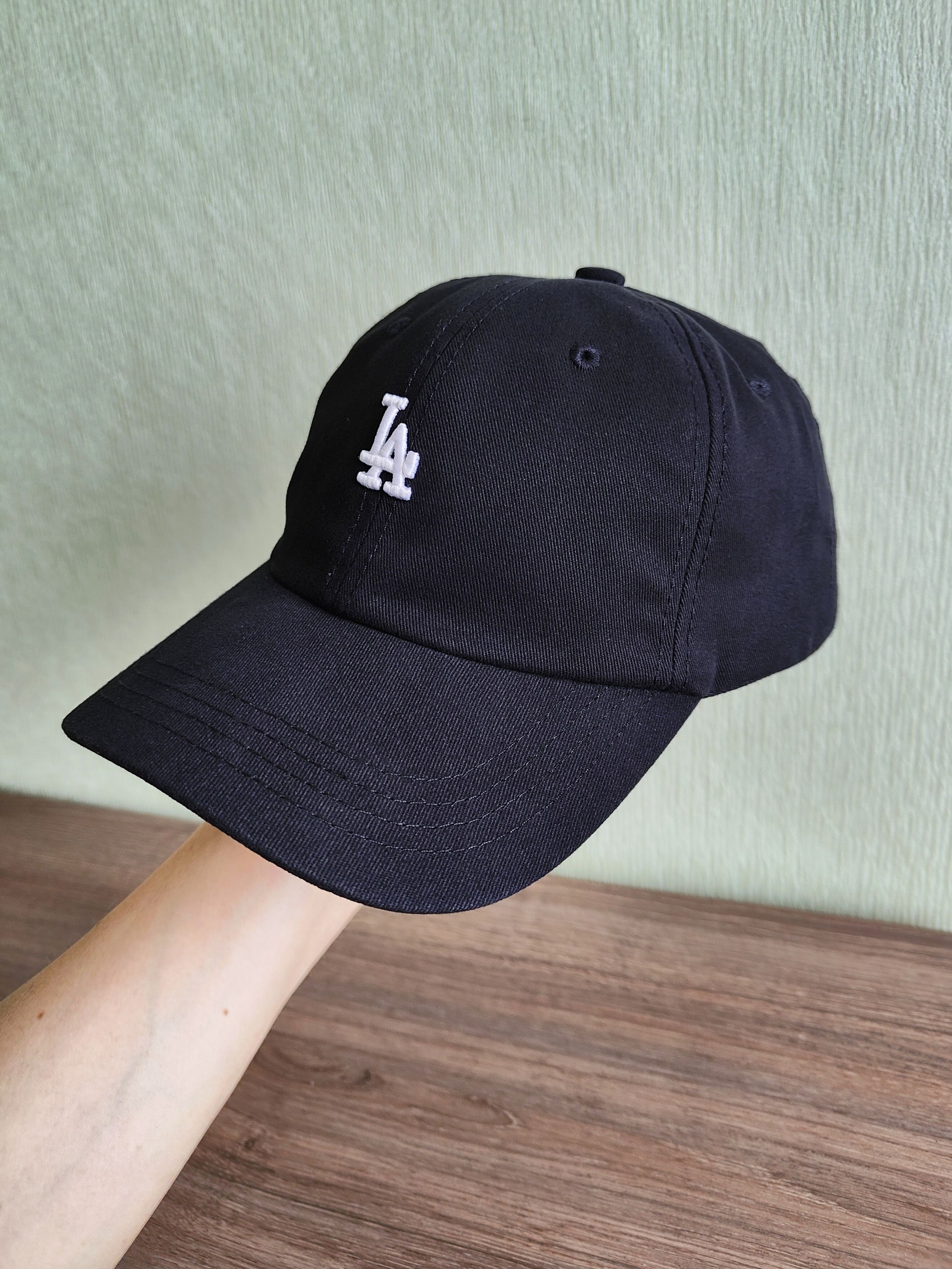 Oro Los Angeles LA Cap Los Angeles Black Cap Size ONE SIZE - 5 Thumbnail