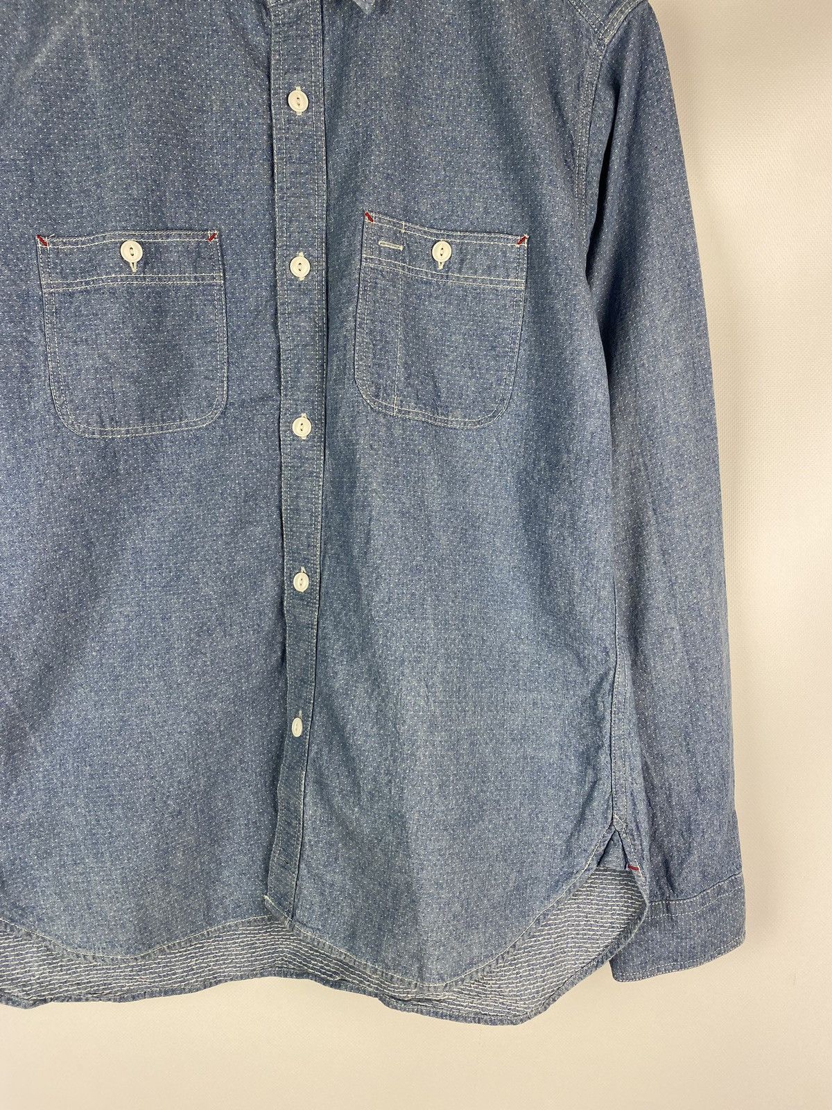 Global Work Global Work men’s Japanese style denim button up shirt Size US L / EU 52-54 / 3 - 4 Thumbnail