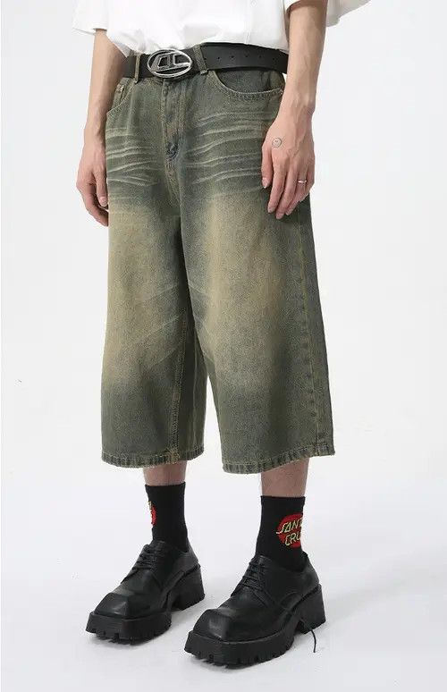 Japanese Brand Vintage Teal Straight Wide Leg Denim Hayama x Kase Size US 32 / EU 48 - 6 Thumbnail