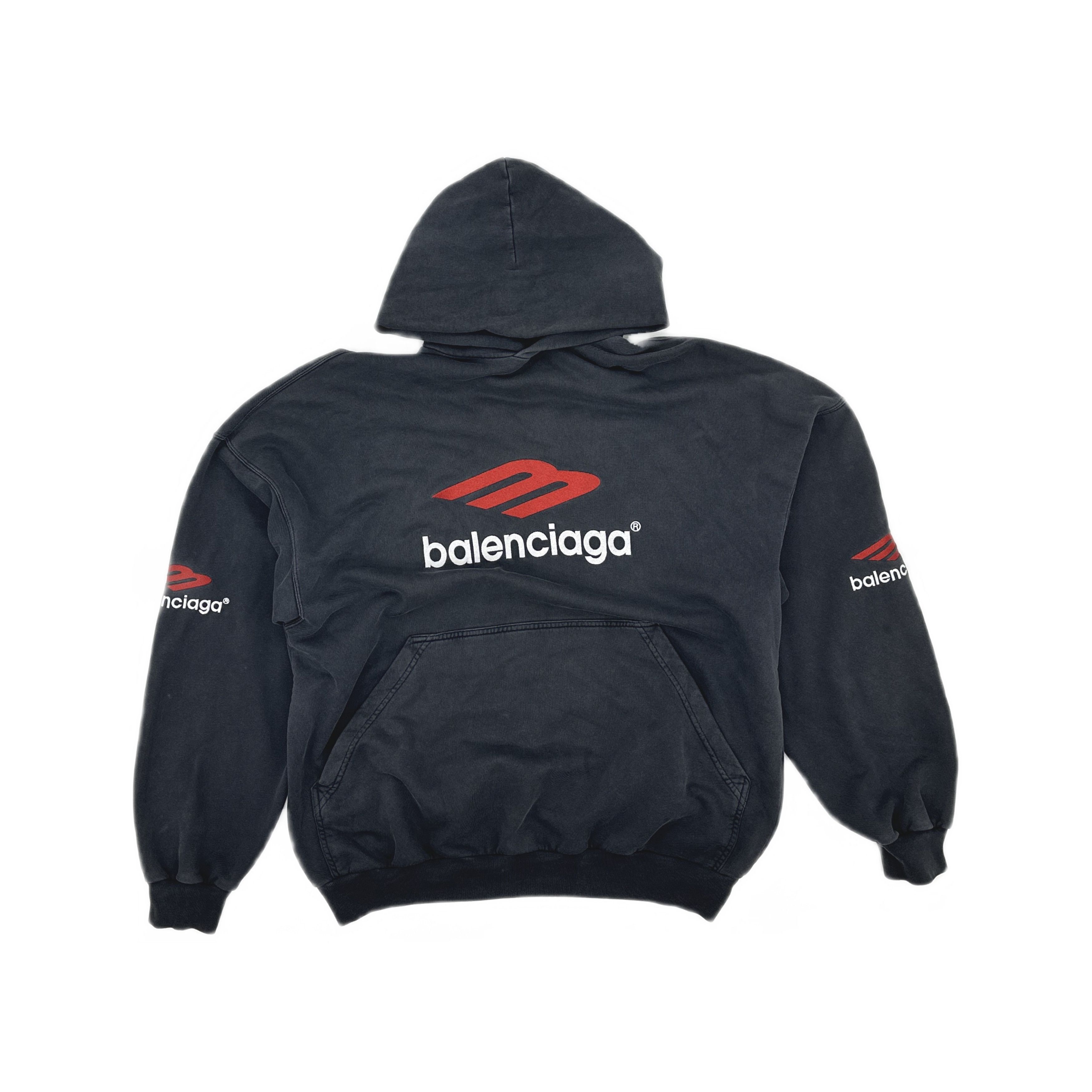 Balenciaga Balenciaga Logo Hoodie Size S Size US S / EU 44-46 / 1 - 1 Thumbnail