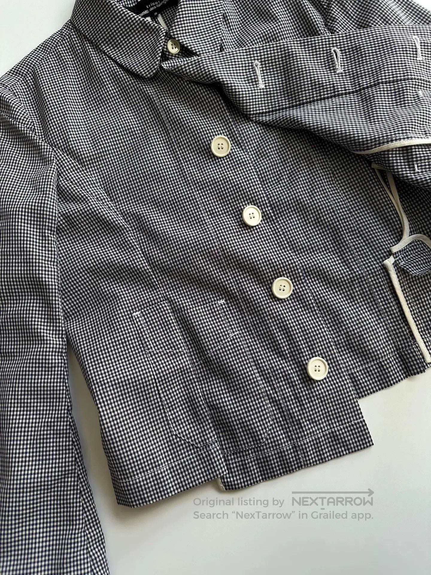 Other COMME DES GARCONS Houndstooth Shirt Jacket. Size US S / EU 44-46 / 1 - 5 Thumbnail