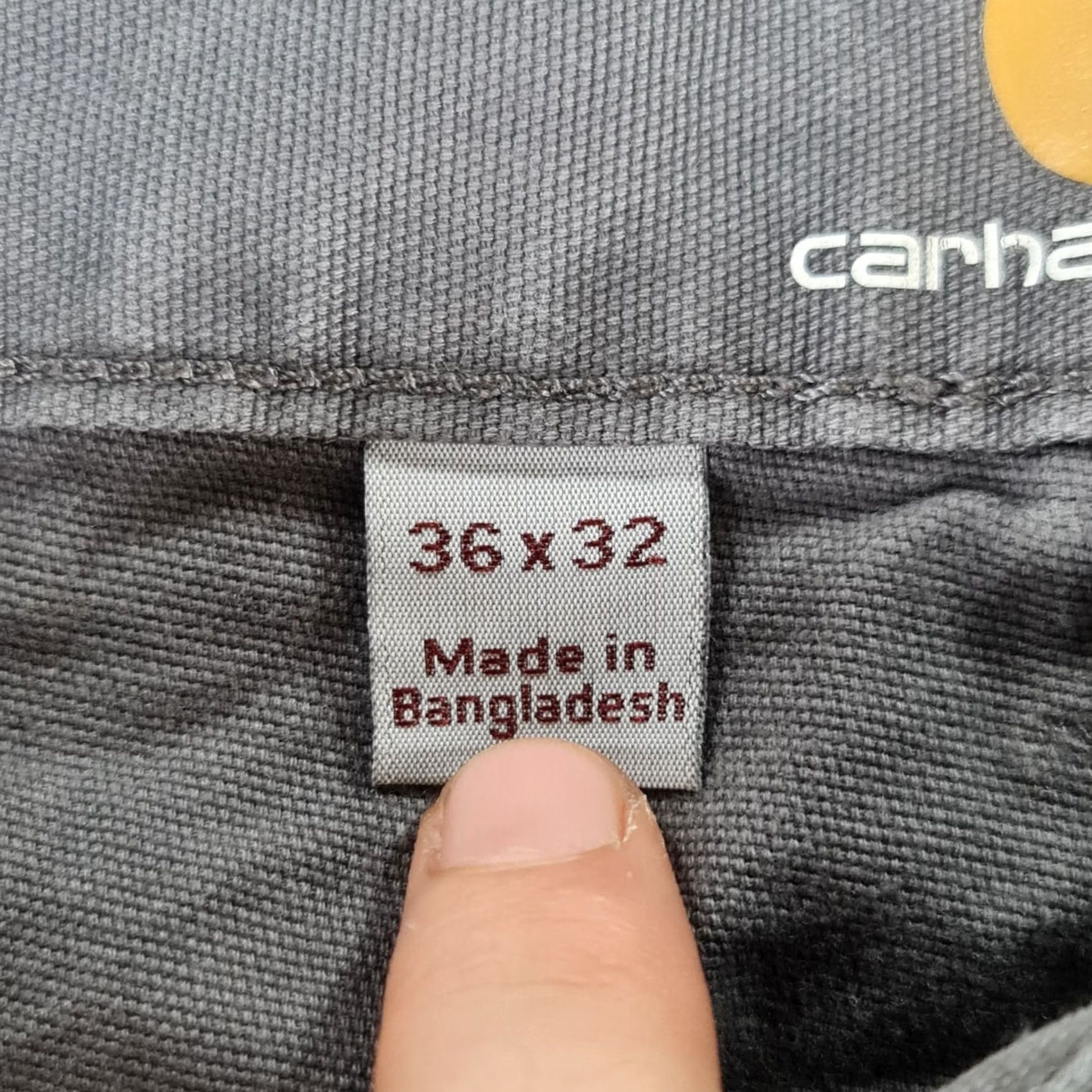 Carhartt Carhartt Pants Mens 36 Trousers Grey W36 L32 Relaxed Fit Flex Canvas Size US 36 / EU 52 - 4 Thumbnail